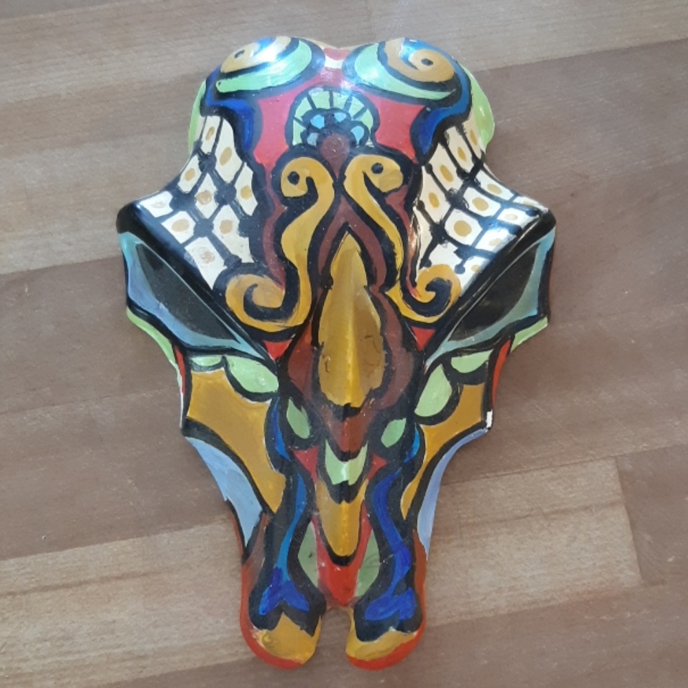 Handmade Wall Mask art hanging